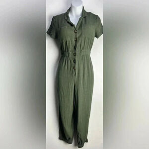 Rebellion Again Army Green Jumper